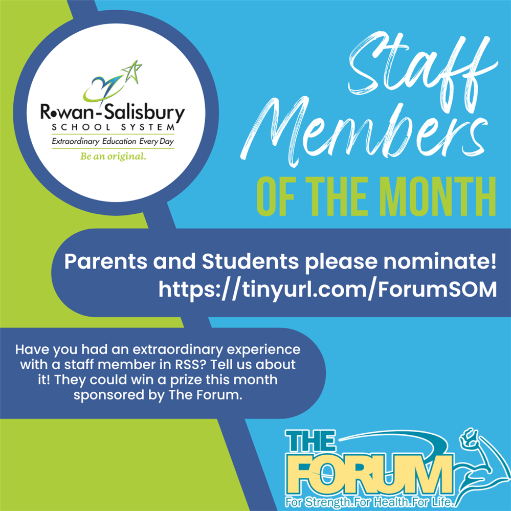 Nominate RSS Staff Member of the Month